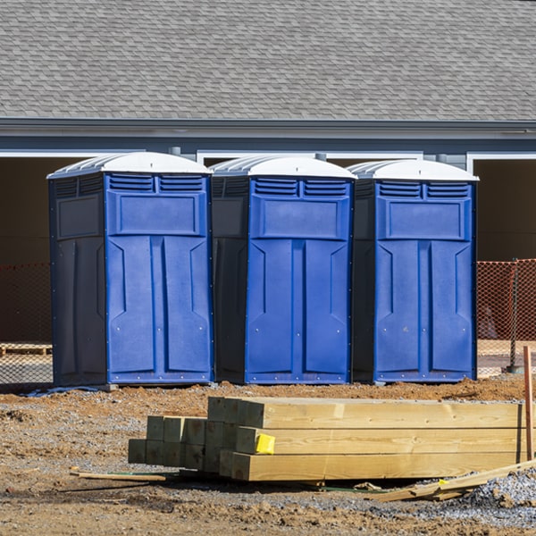 can i customize the exterior of the portable restrooms with my event logo or branding in Ferguson IA